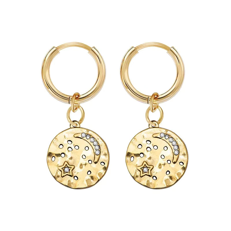 Geometric Drop Earrings