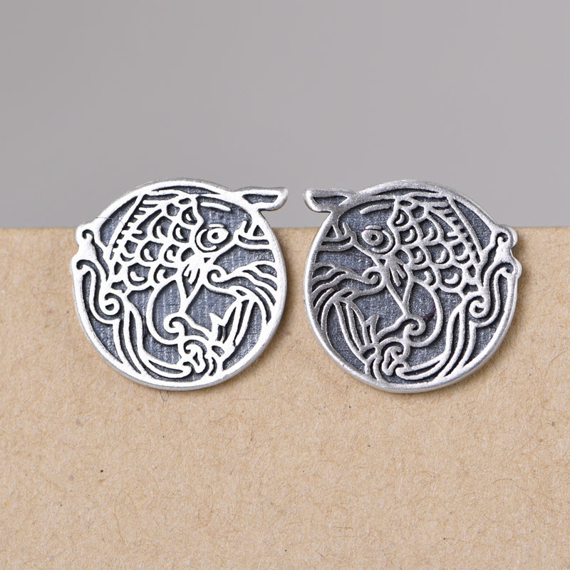 Fish Stud Earrings