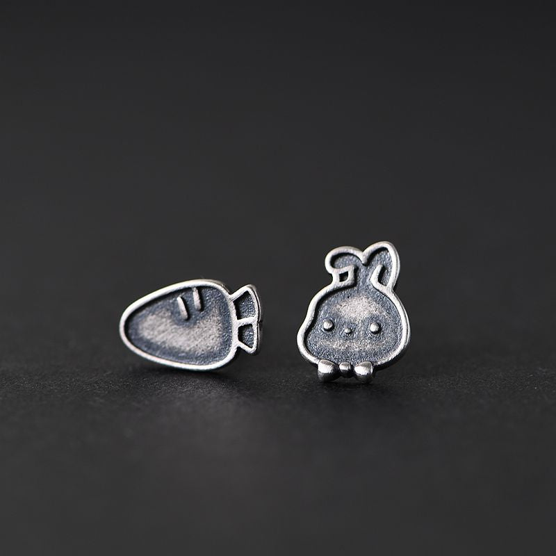 Rabbit Carrot Earrings