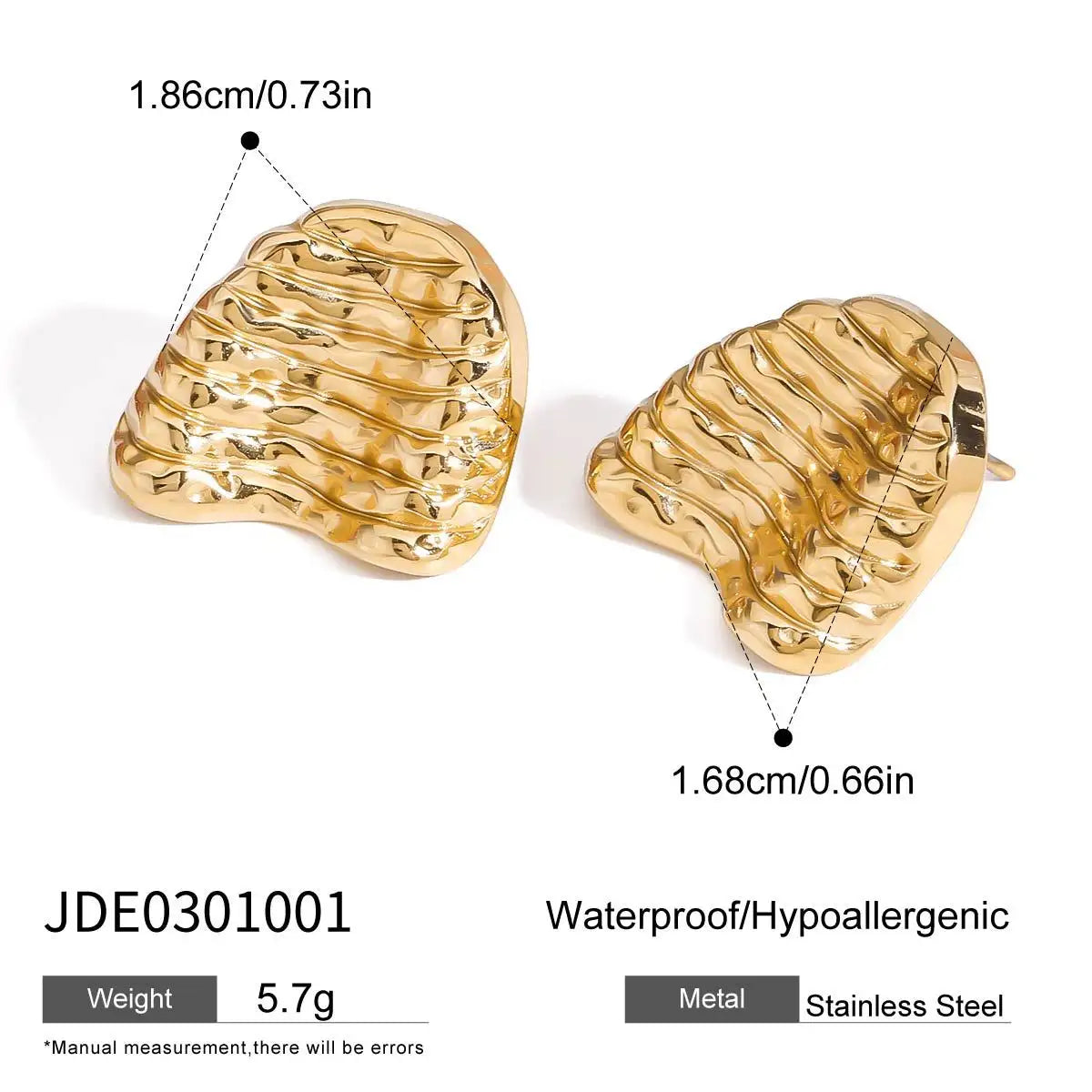 Irregular Stud Earrings