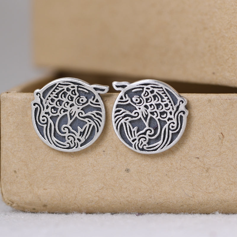 Fish Stud Earrings