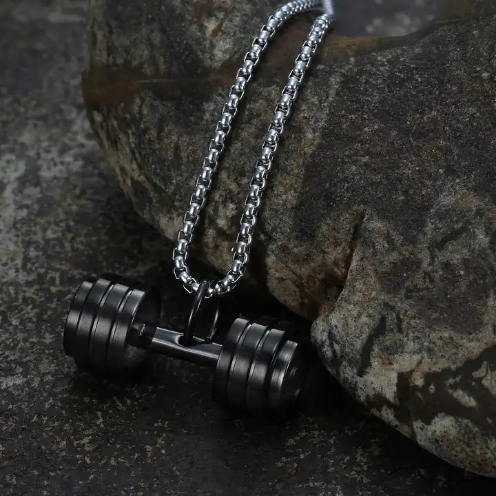 Dumbbell Gym Pendant