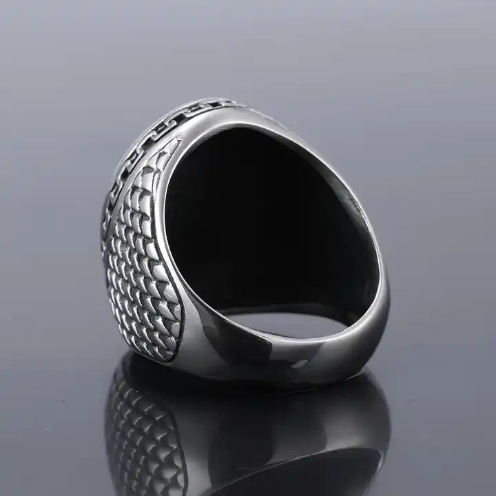 Silver Cross Ring