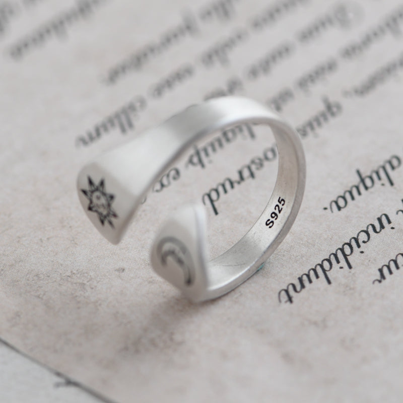 Sun Moon Adjustable ring