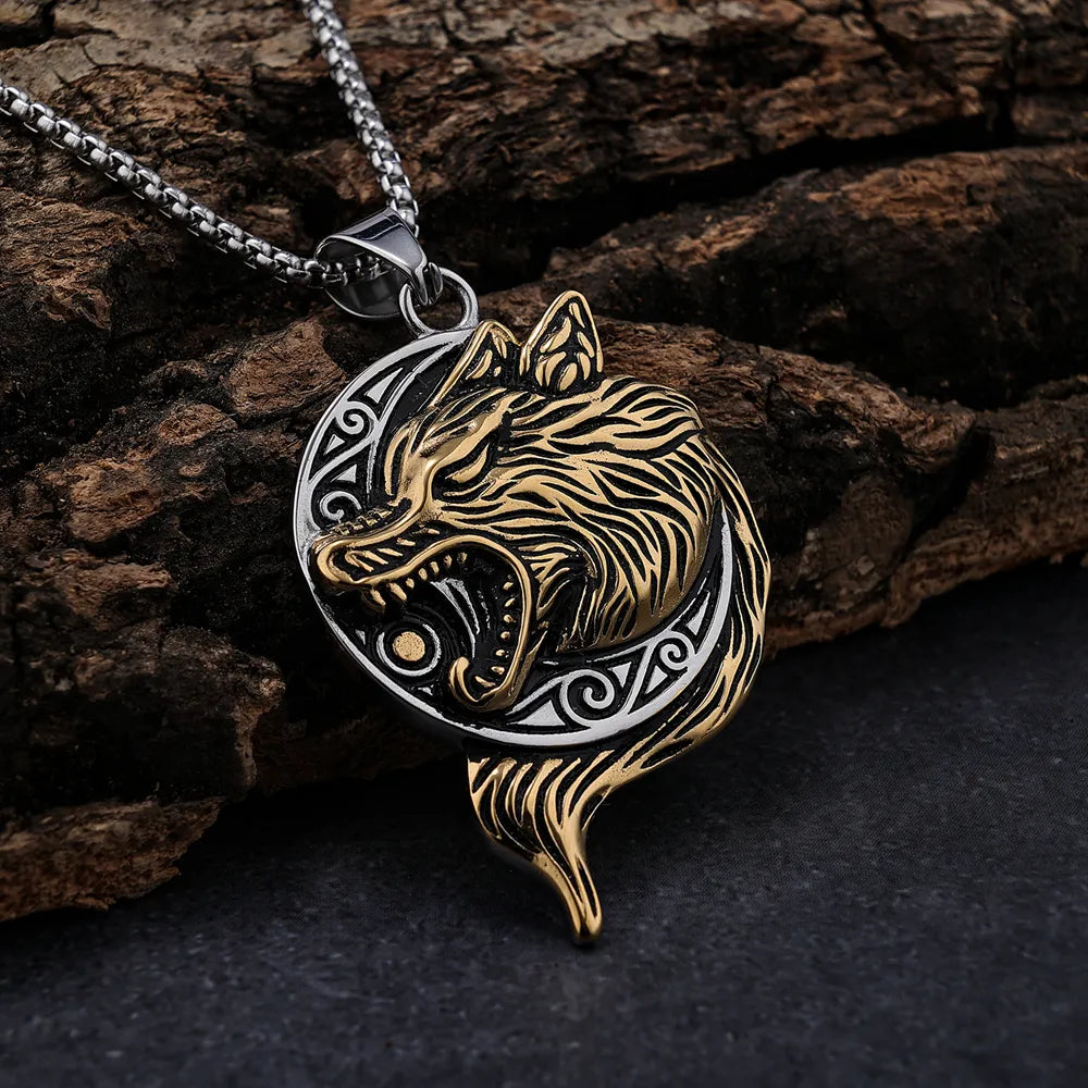 Wolf Geri Freki Necklace