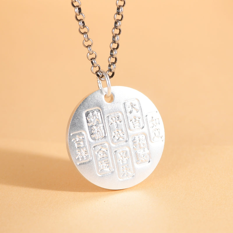 Buddhist Yellow God Necklace