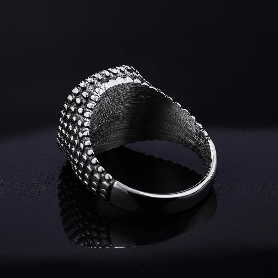 Black Stone Ring