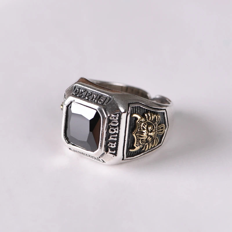 Retro Zircon Ring
