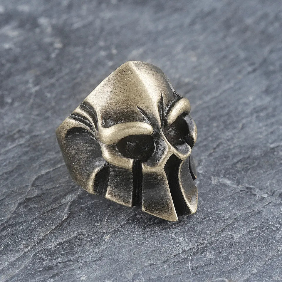 Warrior Helmet Ring