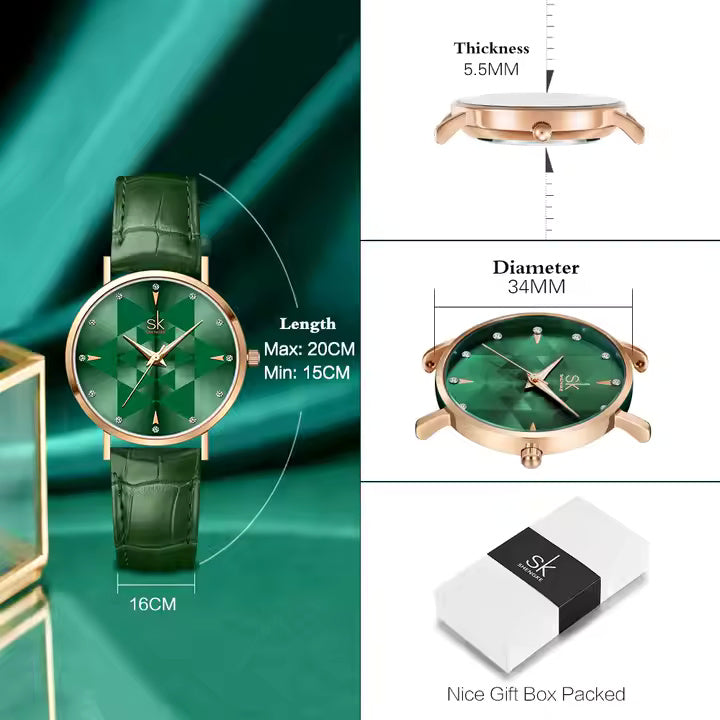 Aqua Rose Watch