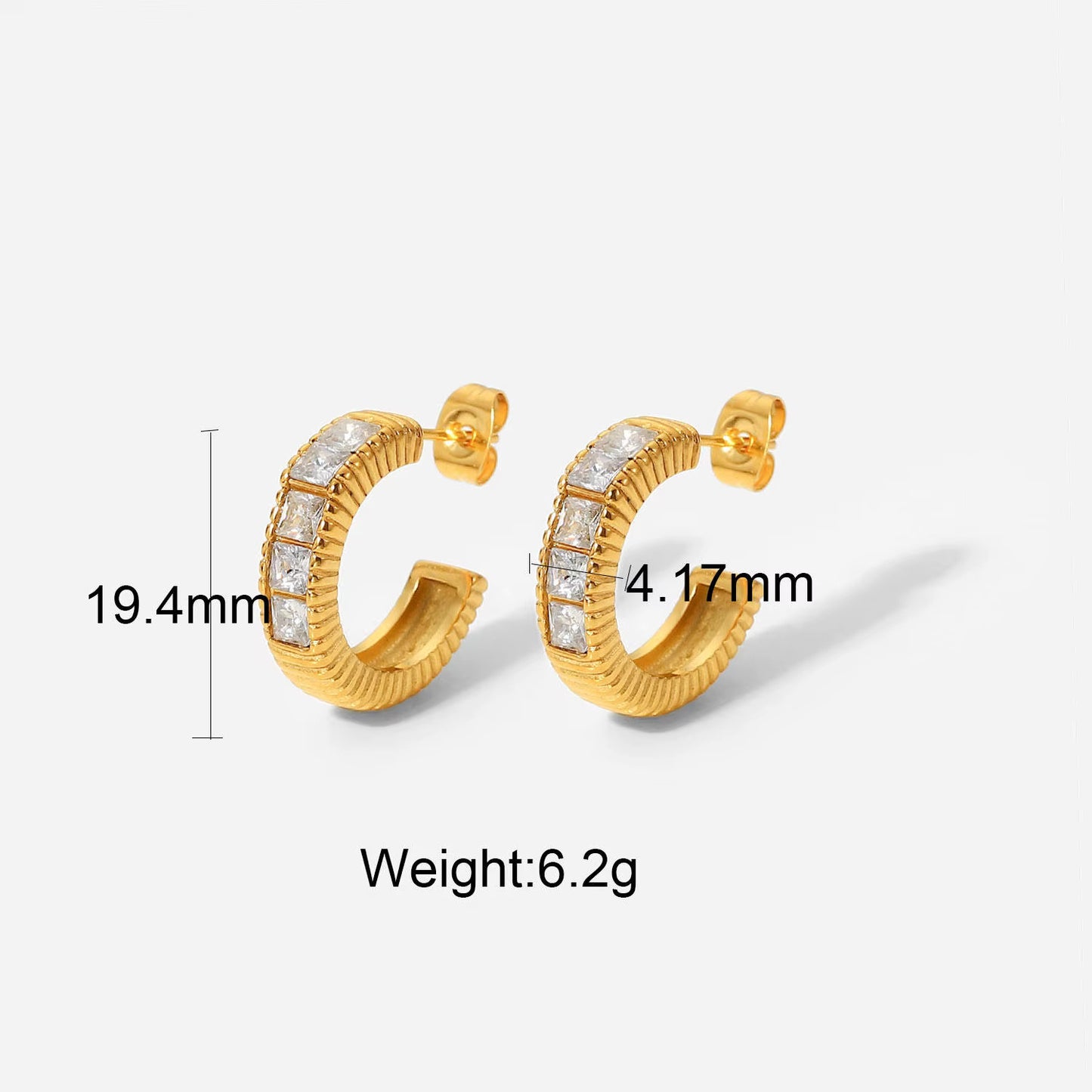 Huggie Hoop Earrings