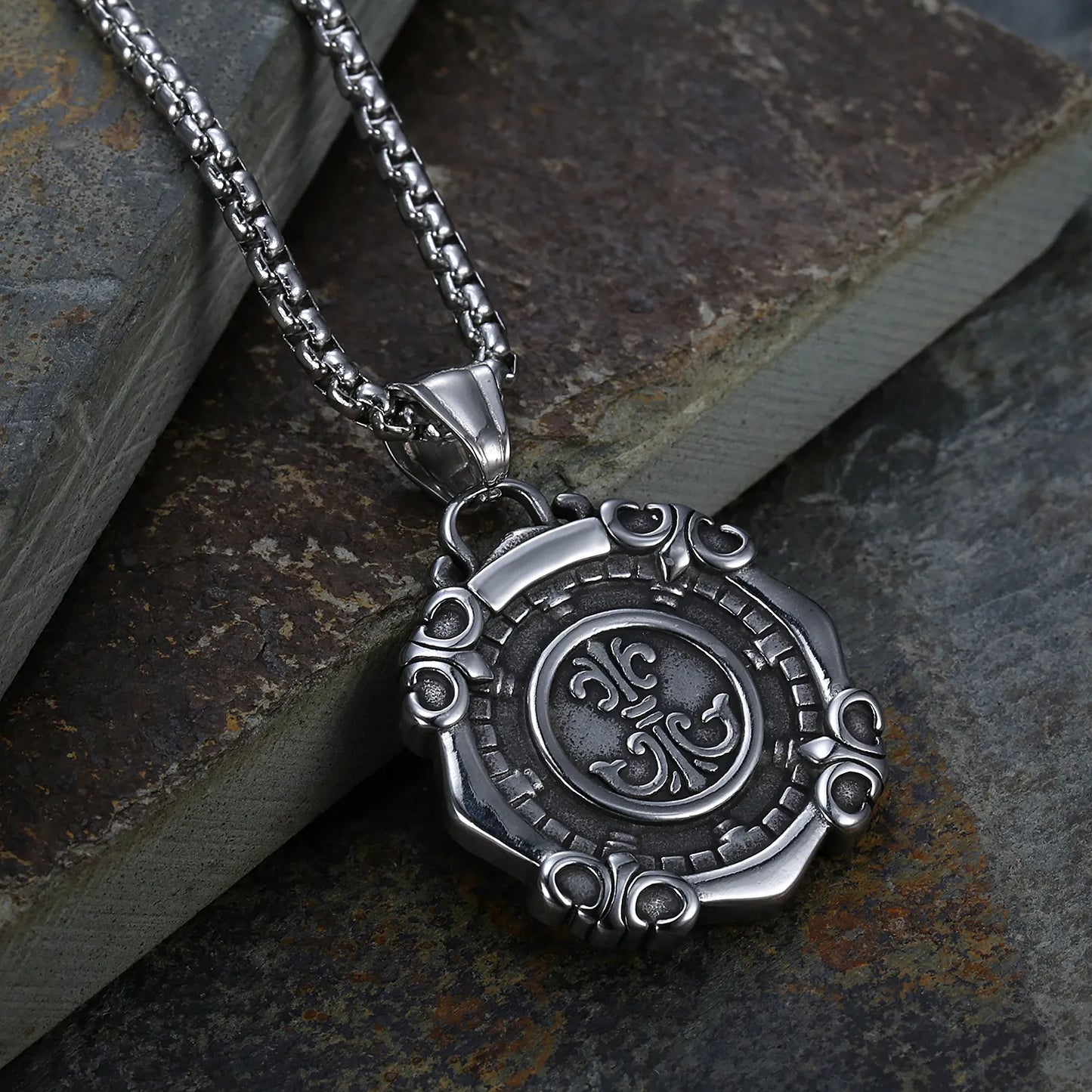 Dual Compass Necklace