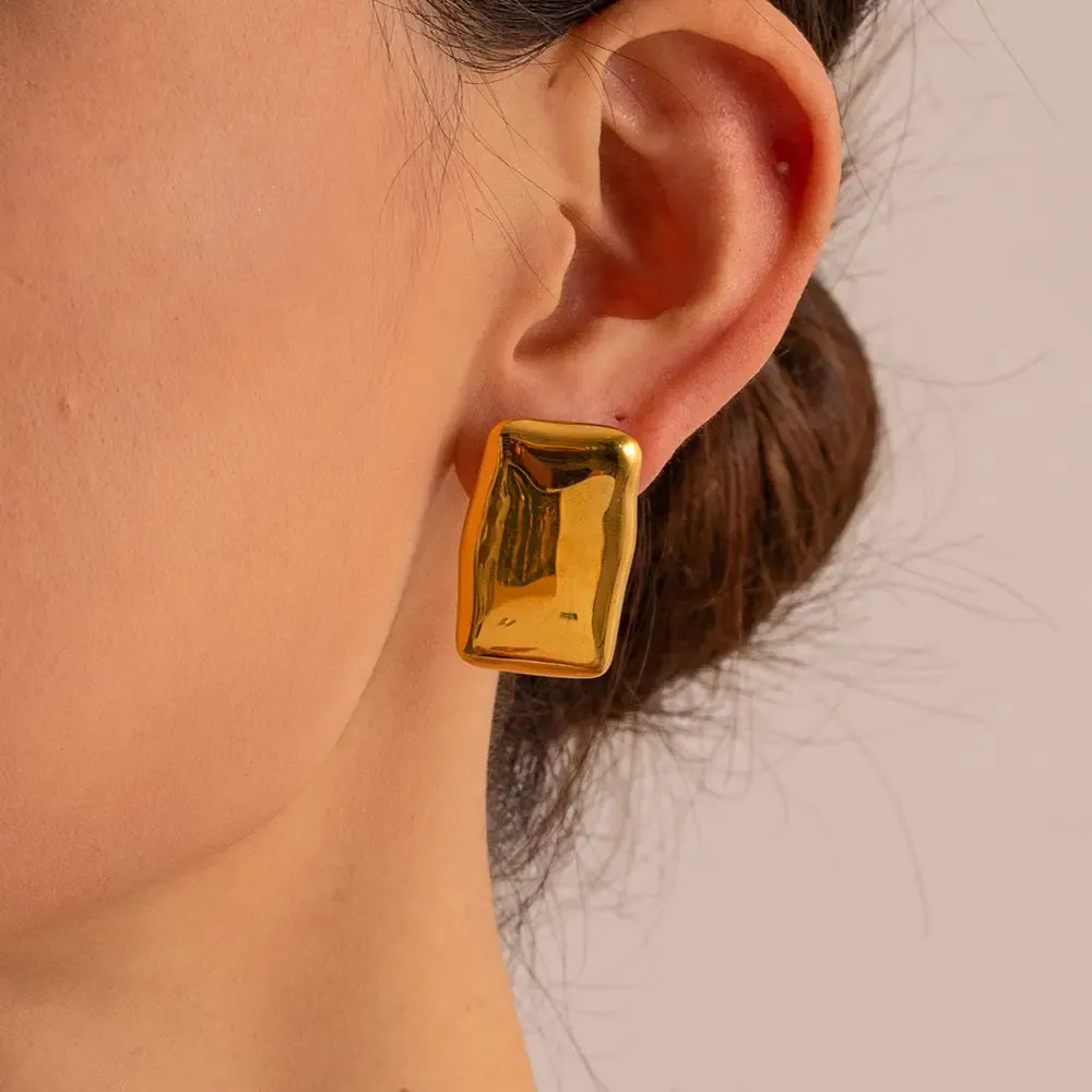 Chunky Stud Earrings