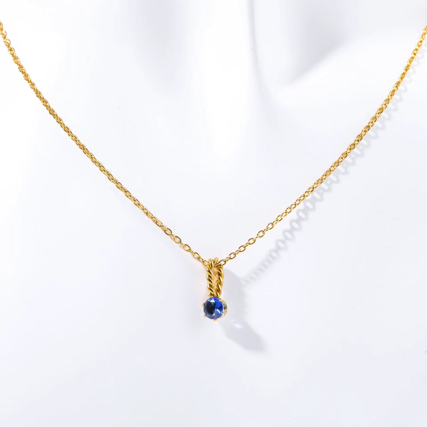 Zodiac Gemstone Necklace