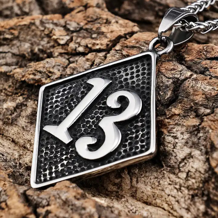 Number 13 Pendant