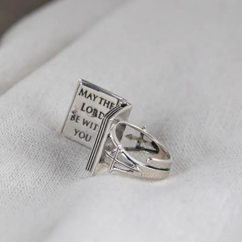 Silver Cross Ring