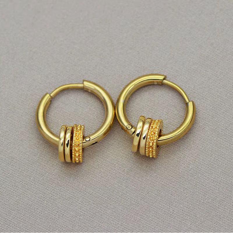 Geometric Hoop Earrings