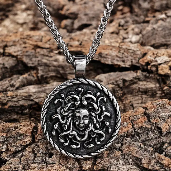 Medusa Snake Pendant