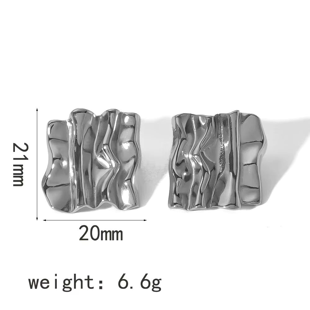 Geometric Stud Earrings