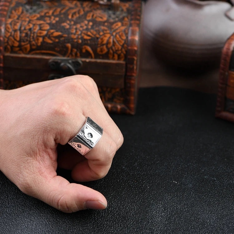 Ace Card Ring