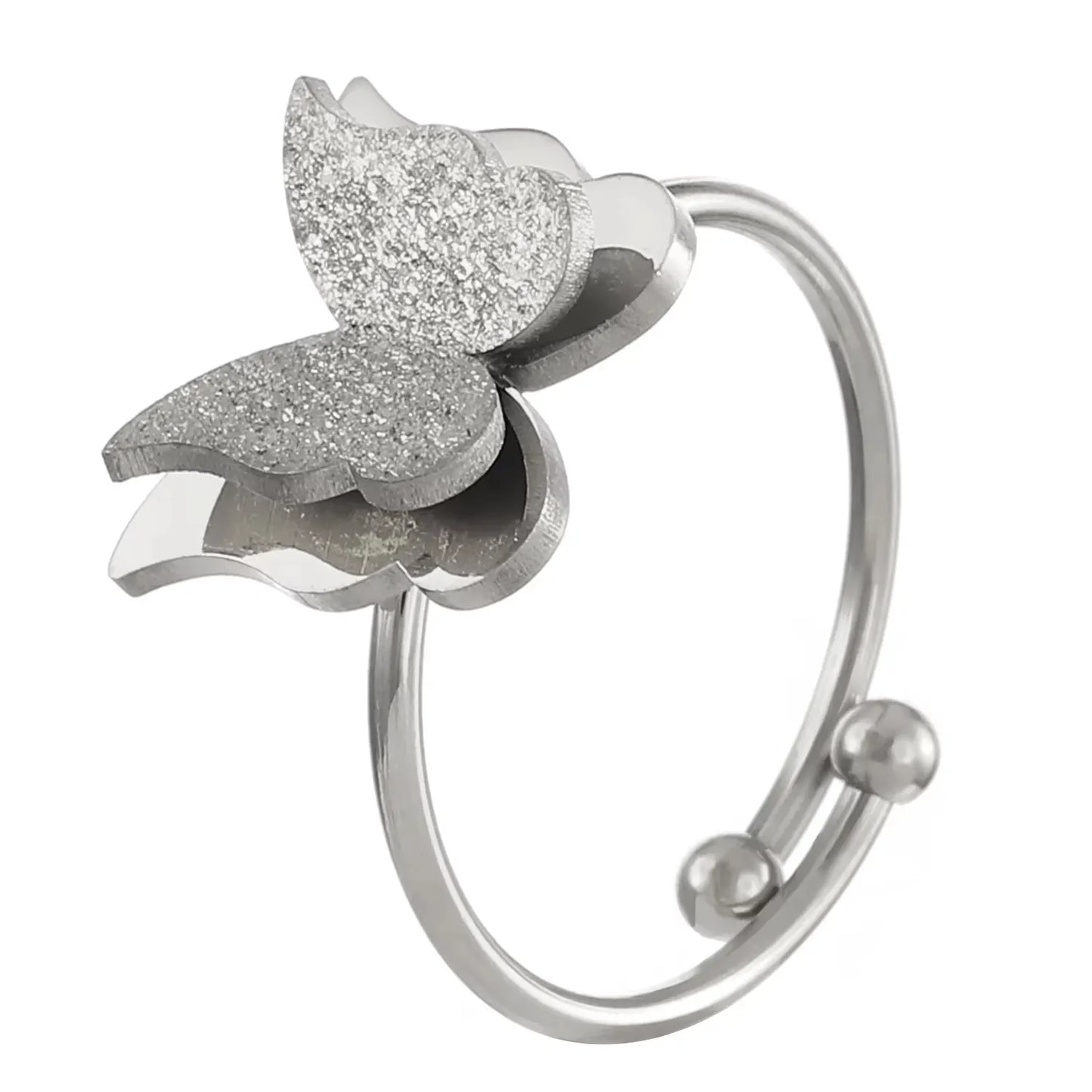 Butterfly Band Ring