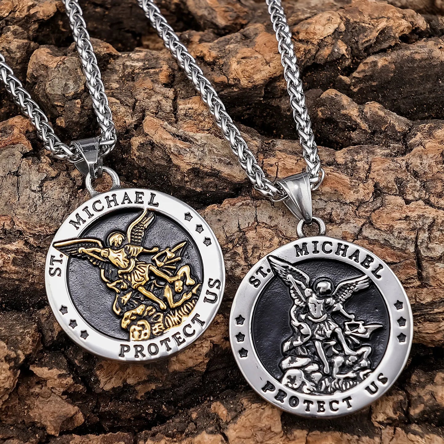 St Michael The Archangel Necklace