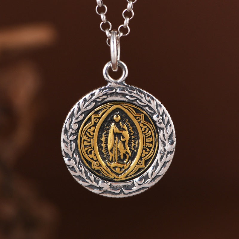Virgin Mary prayer Necklace