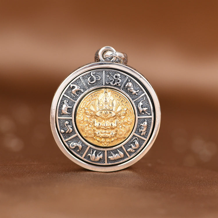 Twelve Zodiac Yellow God Necklace