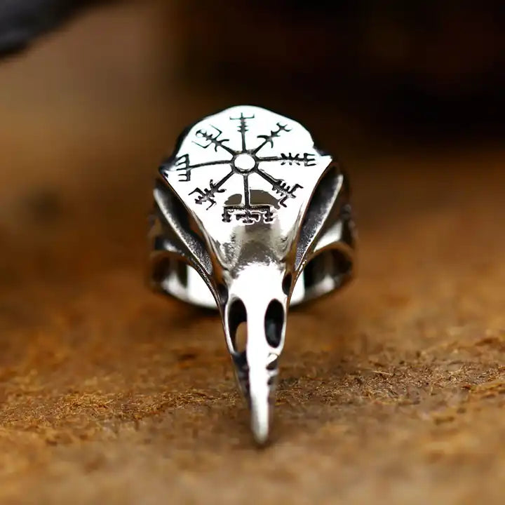 Raven Rune Ring