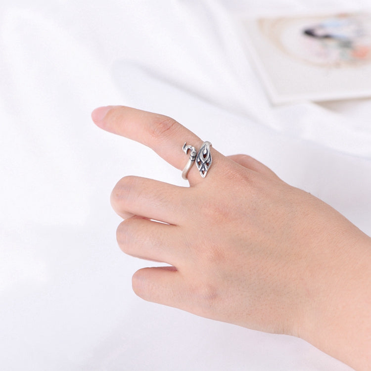 Peacock Adjustable ring
