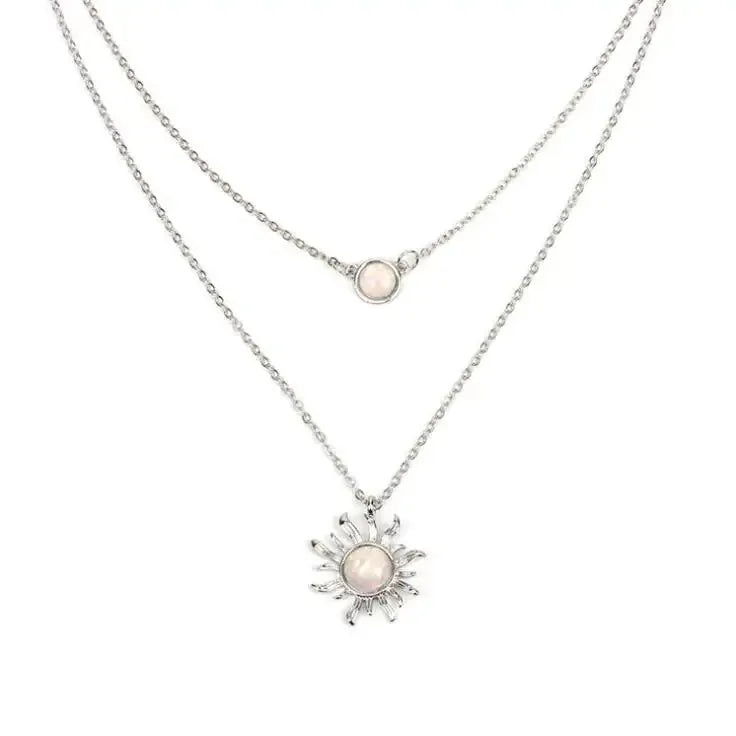 Sunburst Opal Necklace