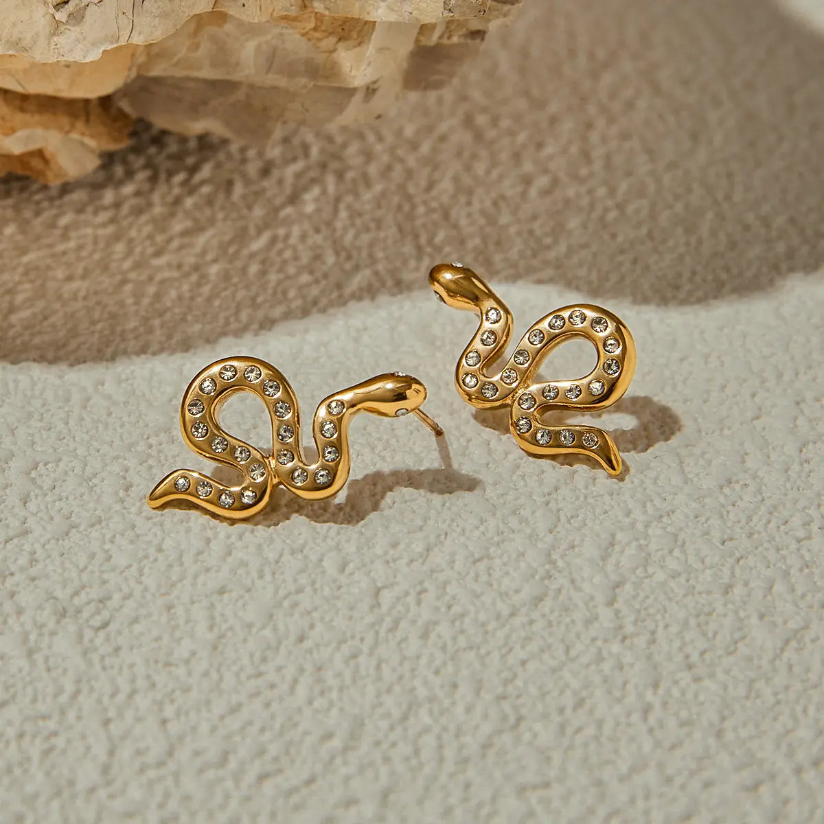 Waterproof Snake Earrings