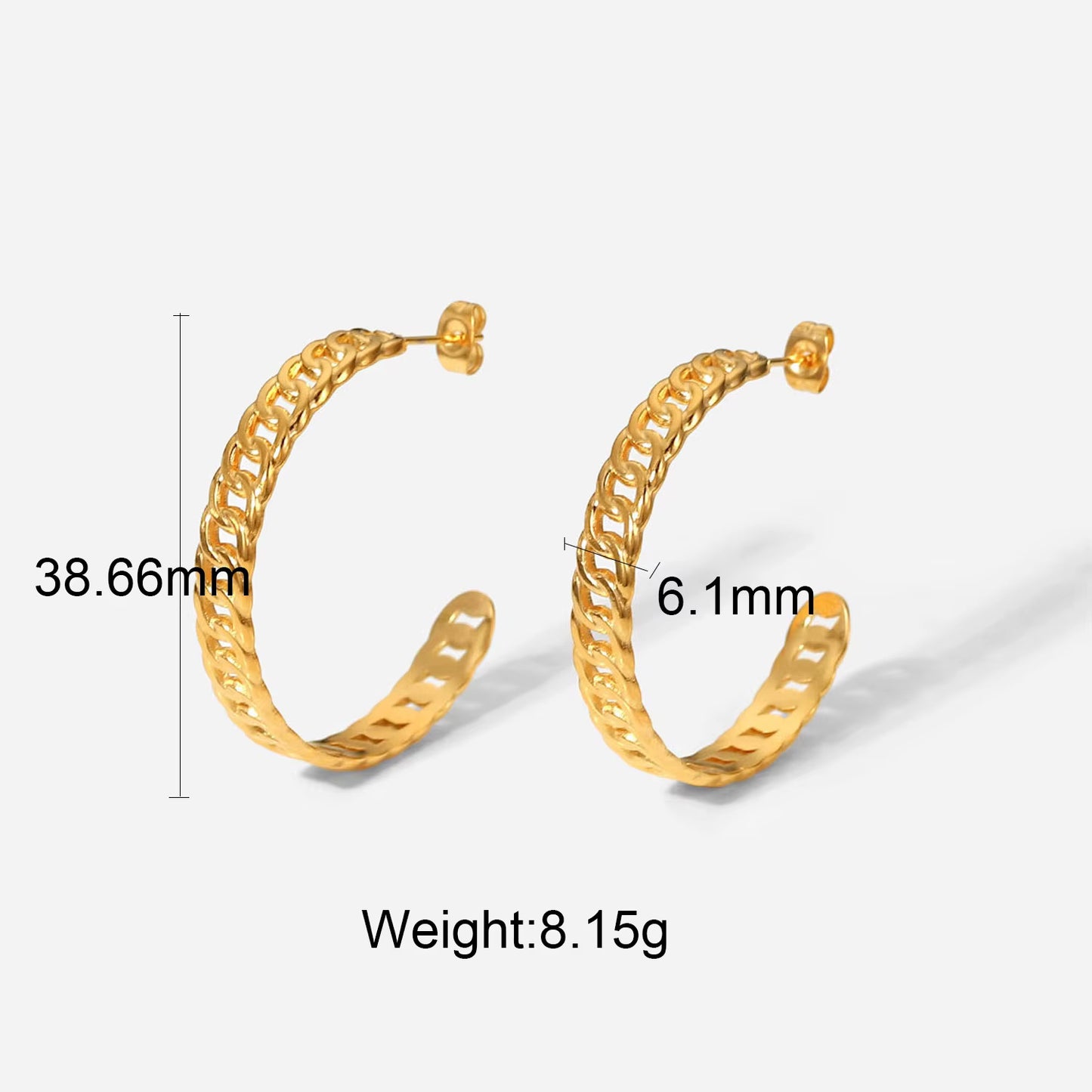 Exaggerated Geometric Earrings