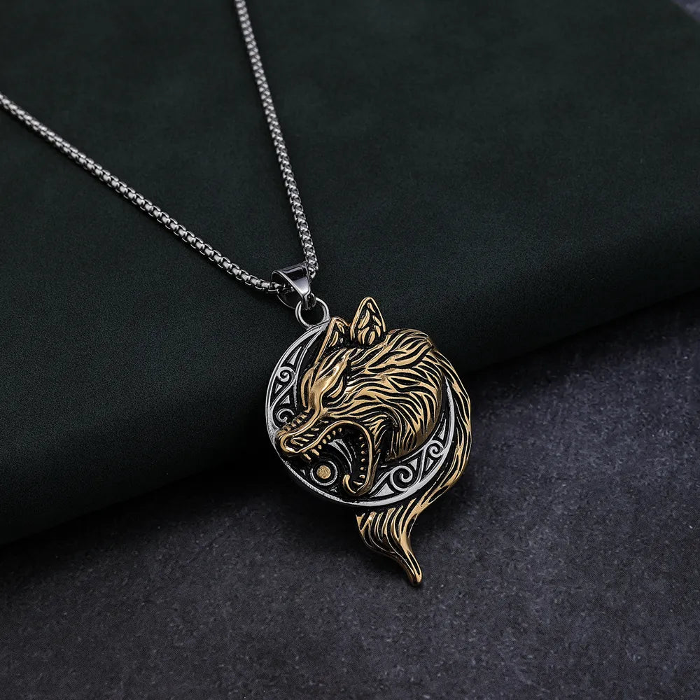 Wolf Geri Freki Necklace