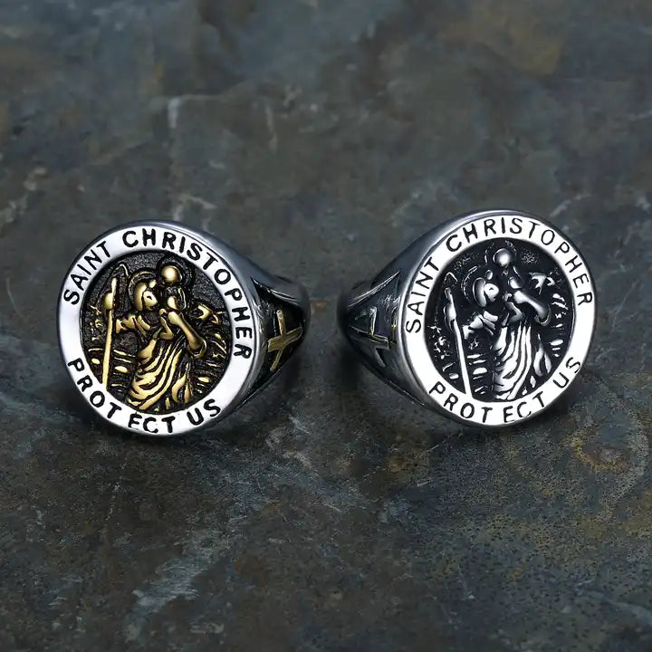 Saint Christopher Ring