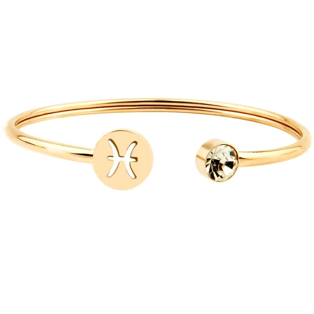 Crystal Zodiac Cuff