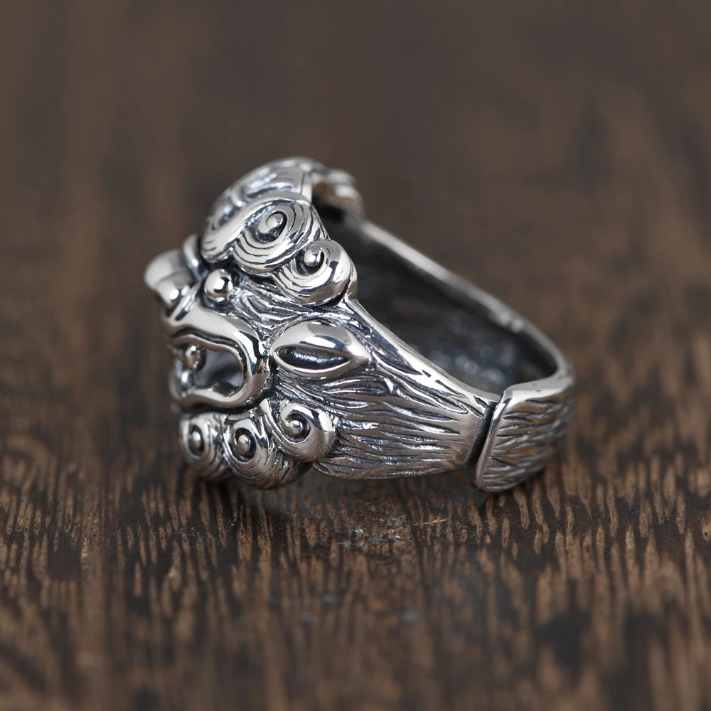 Chinese Lion Ring
