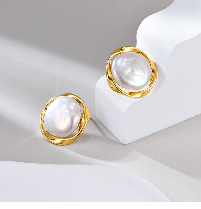 Baroque Pearl Earrings