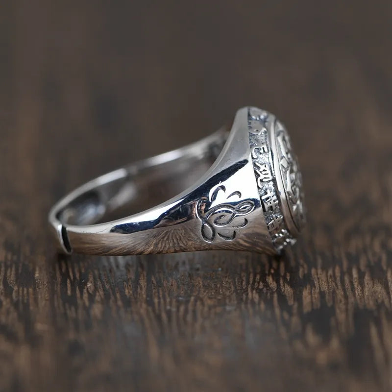 Lotus Mantra Ring