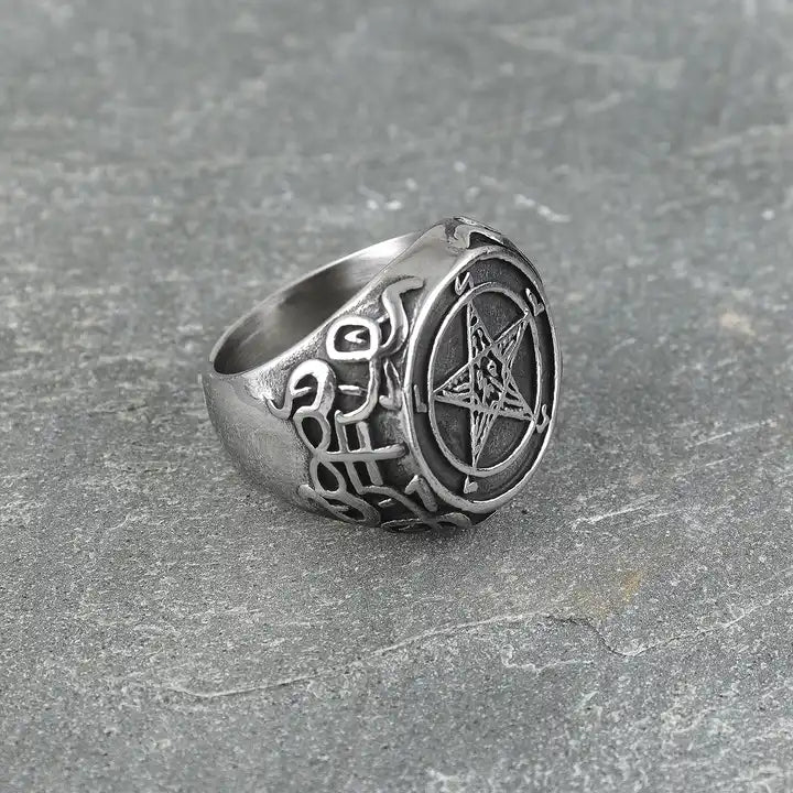 Devil Emblem Ring