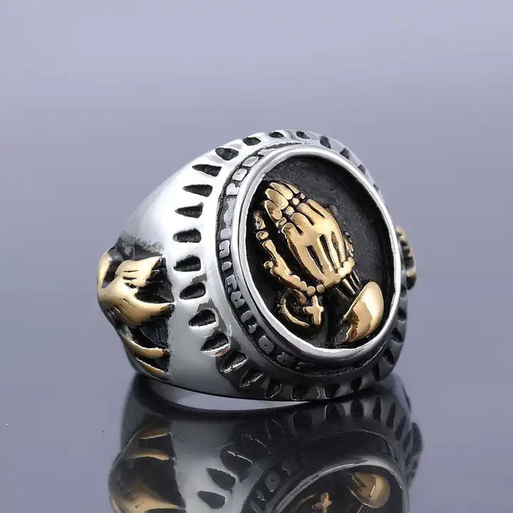 Religious Catholic Rosary Prayer Ring