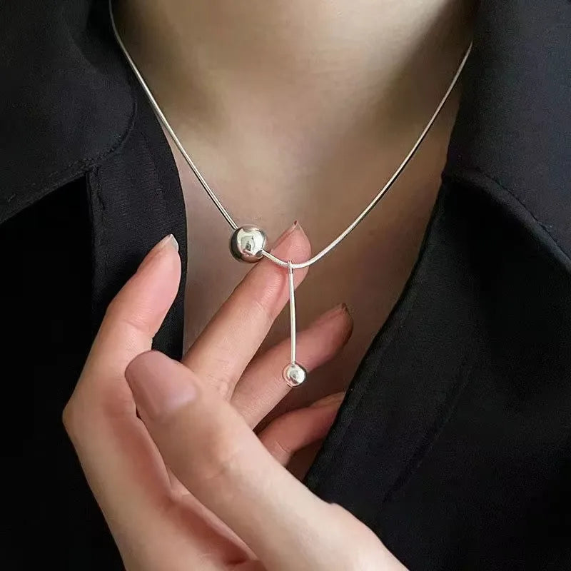 Orbit Drop Necklace