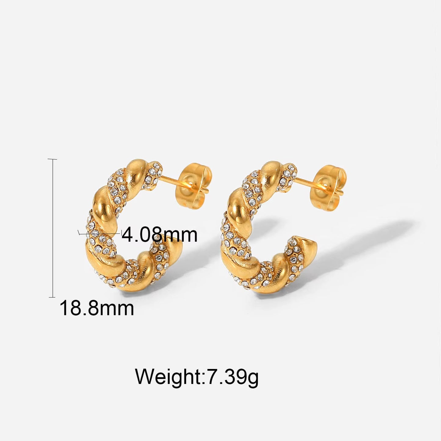 Huggie Hoop Earrings