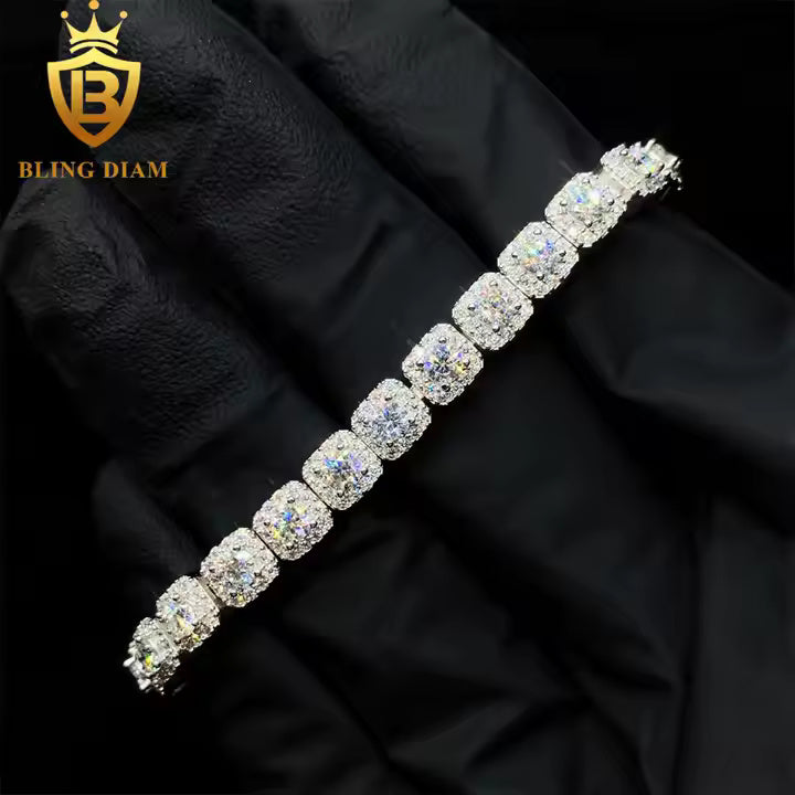 Tennis Bracelet | 6mm VVS Moissanite | 925 Sterling Silver