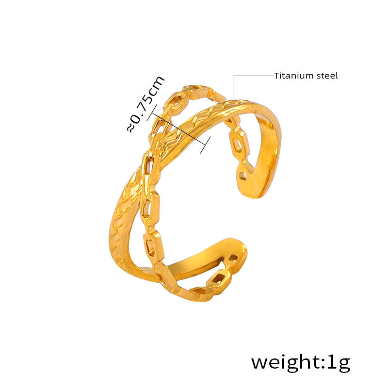 Chunky Gold Ring