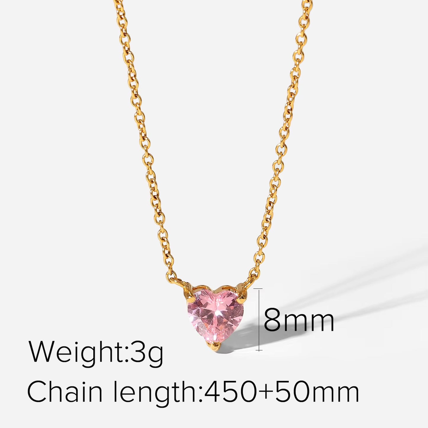 Heart Gem Necklace
