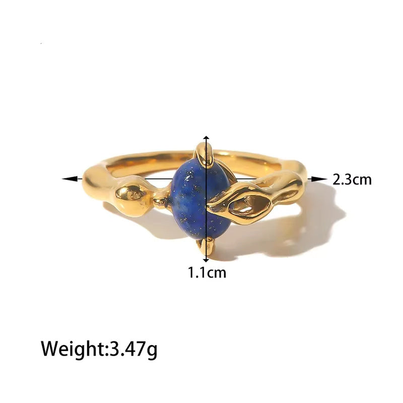 Gold Stone Ring