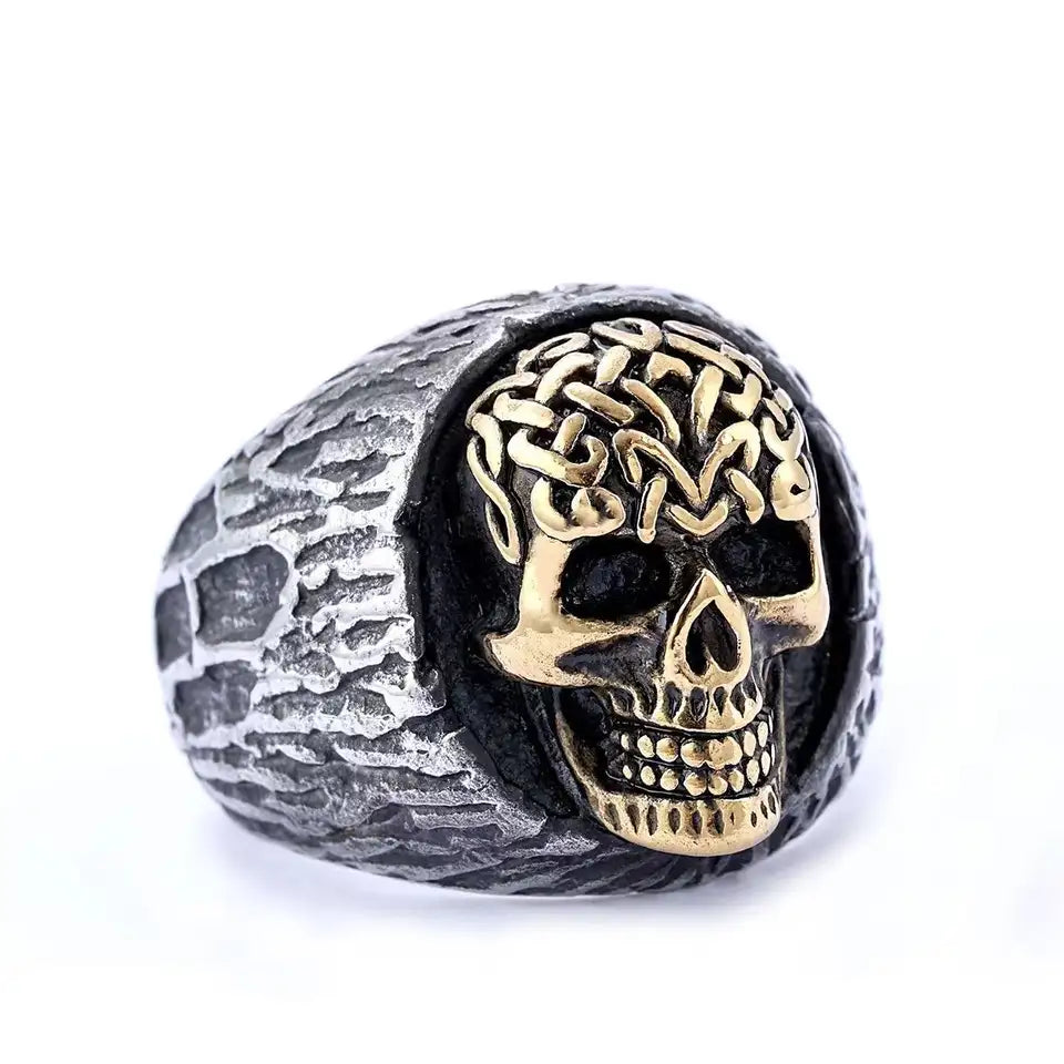 Skull Knotwork Ring