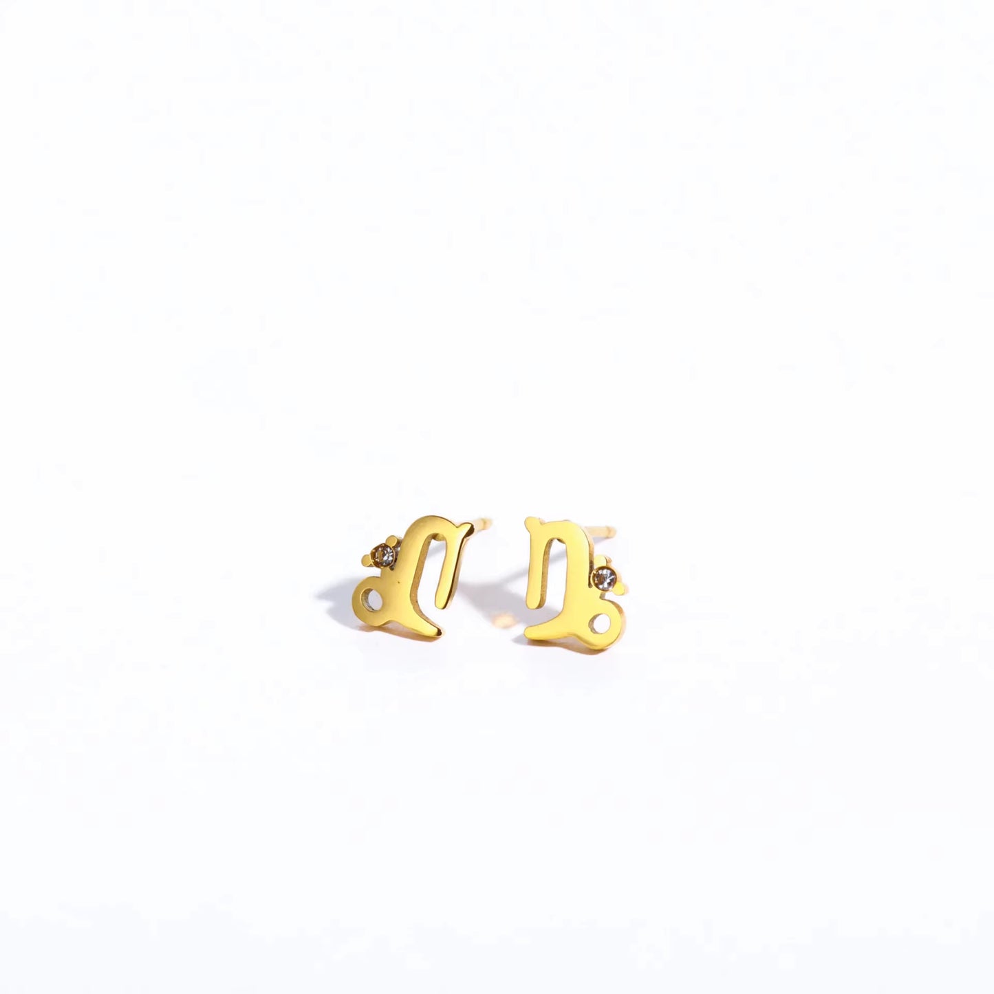 12 Constellations Geometric Stud Earrings