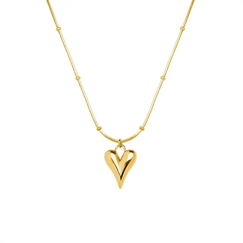 Gold Heart Necklace